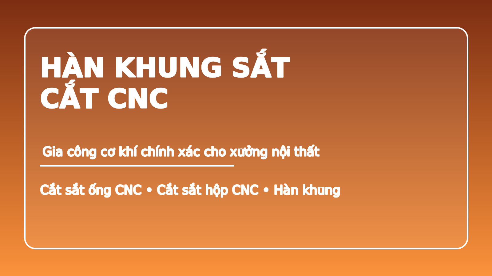 hàn khung sắt cắt sắt ống CNC cắt sắt hộp CNC